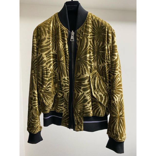 HAIDER ACKERMANN VELVET BOMBER JACKET