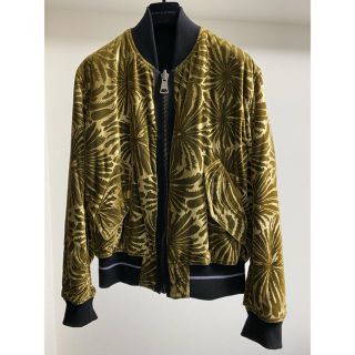 ハイダーアッカーマン(Haider Ackermann)のHAIDER ACKERMANN VELVET BOMBER JACKET (ブルゾン)