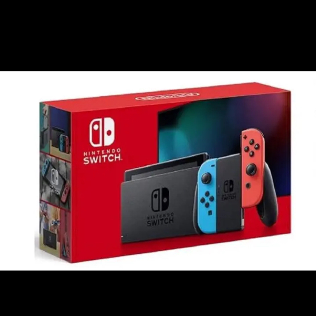 Nintendo Switch ネオンブルー・ネオンレッド新型493
