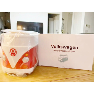 フォルクスワーゲン(Volkswagen)の【キーパ様新品＊未使用品】Volkswagen オリジナル＊ミニバストースター(調理機器)
