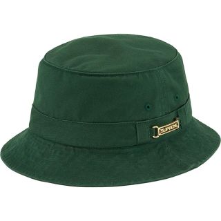 シュプリーム(Supreme)のM L 緑 Supreme Name Plate Crusher green (ハット)