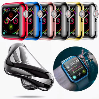 アップルウォッチ(Apple Watch)のApple Watch Series 4/5  44mm 保護 ケース カバー(腕時計(デジタル))