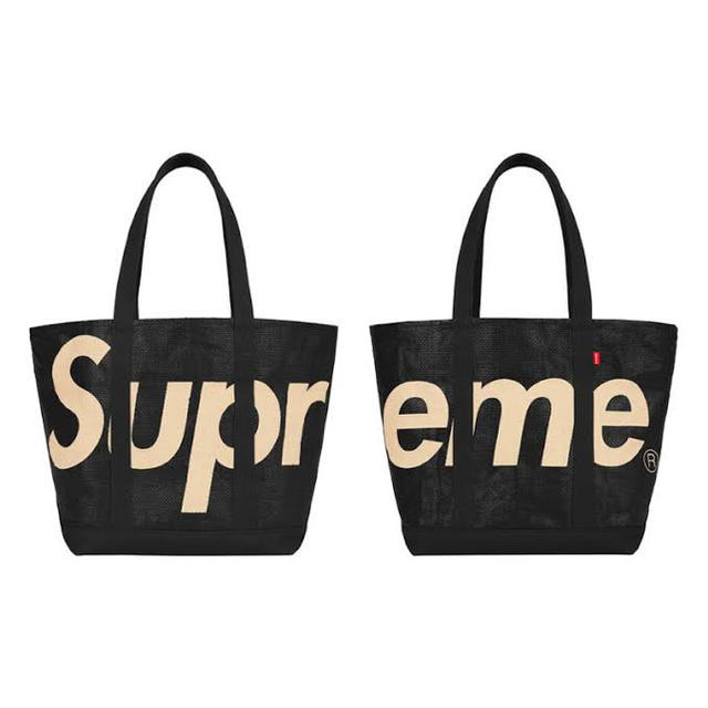 supreme Raffia Tote シュプリーム トートバッグメンズ