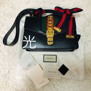 Gucci - gucci グッチ シルヴィ 2way ハンドバッグ 正規品の通販 by 光