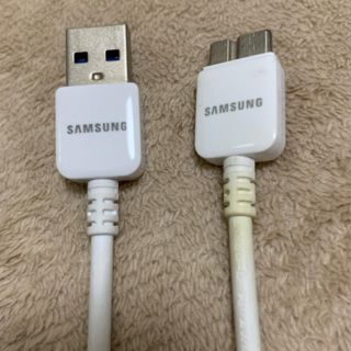 サムスン(SAMSUNG)の【SAMSUNG】USB3.0 Micro-B ケーブル 1ｍ(バッテリー/充電器)