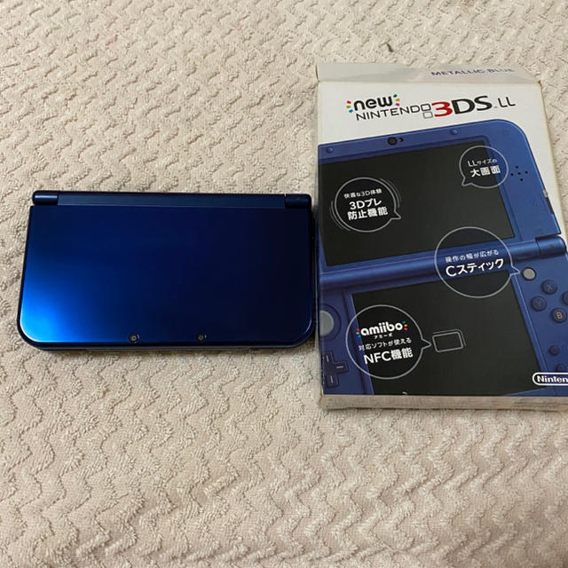 Newニンテンドー3DS LL メタリックブルー  美品