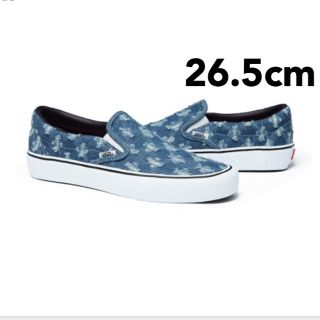 シュプリーム(Supreme)のSupreme®/Vans® Hole Punch Denim Slip-On(スニーカー)