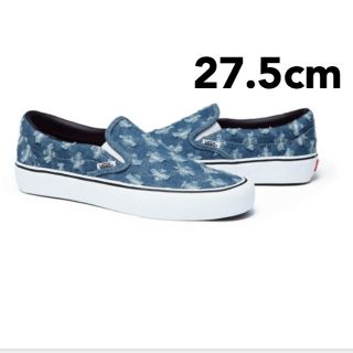 シュプリーム(Supreme)のSupreme®/Vans® Hole Punch Denim Slip-On(スニーカー)