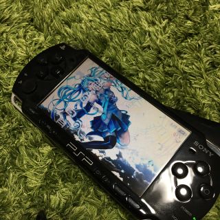 PSP 壁紙とビデオ曲名　確認写真(携帯用ゲーム機本体)