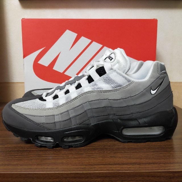 美品 AIR MAX 95 WHITE GRANITE DUST 27.5cm