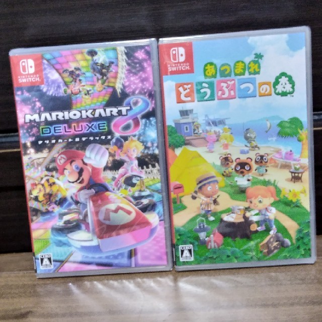 【新品未開封】あつまれ どうぶつの森 マリオカート8デラックス　セット