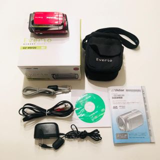 ケンウッド(KENWOOD)のKENWOODビクター Everio GZ-MS120 ビデオカメラ 動作確認済(ビデオカメラ)