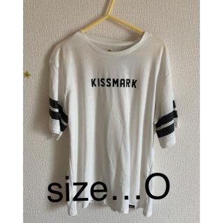 キスマーク(kissmark)の新品。キスマーク。限定値下げ(Tシャツ(半袖/袖なし))