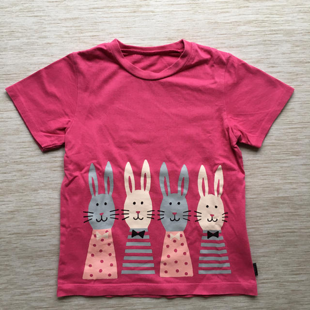 ベルメゾン(ベルメゾン)のＴシャツ120 キッズ/ベビー/マタニティのキッズ服女の子用(90cm~)(Tシャツ/カットソー)の商品写真