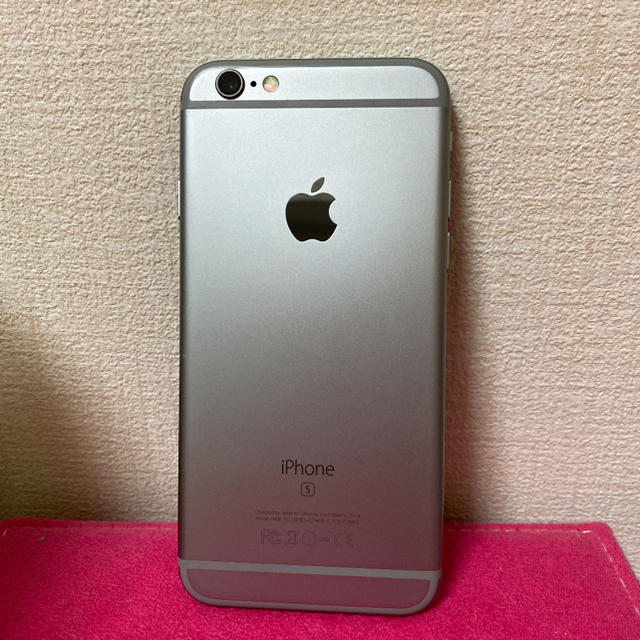 Apple(アップル)の専用iPhone 6s 64GB スペースグレー　au スマホ/家電/カメラのスマートフォン/携帯電話(スマートフォン本体)の商品写真