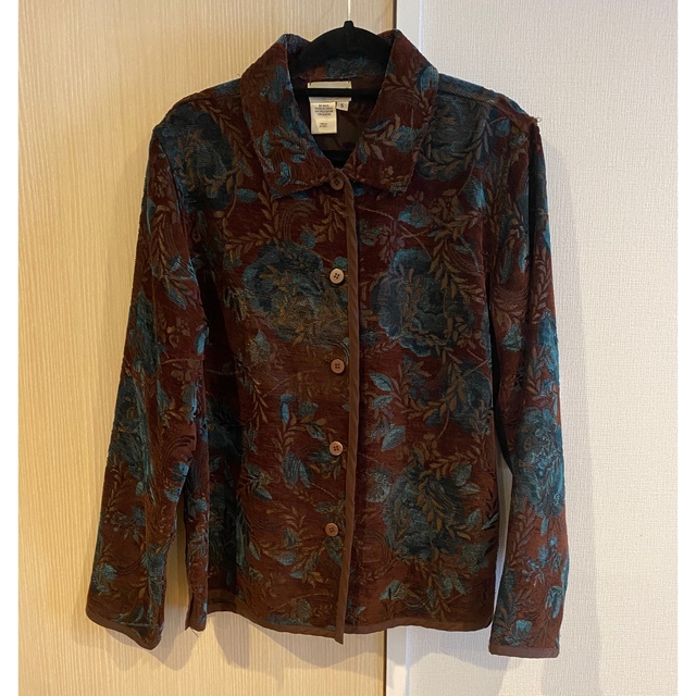 vintage/reversible pattern jacket