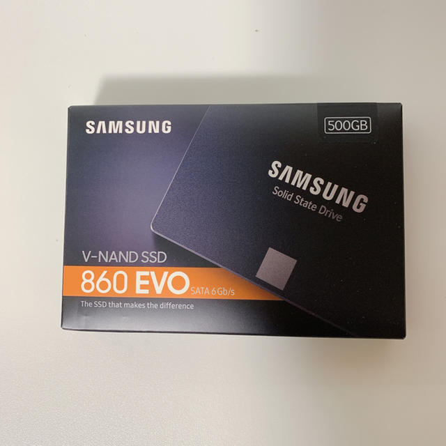 サムスン Samsung SSD 860 EVO 500GB、新品未使用