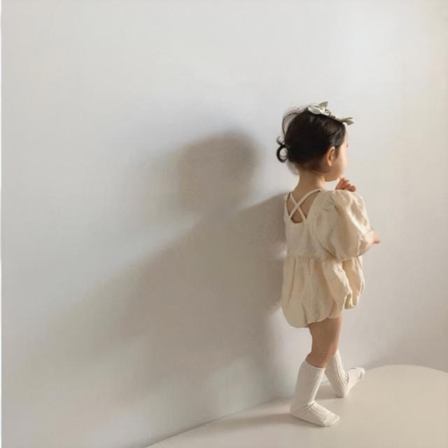 韓国子供服 ロンパース  90サイズ キッズ/ベビー/マタニティのキッズ服女の子用(90cm~)(ワンピース)の商品写真