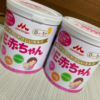 モリナガニュウギョウ(森永乳業)の森永E赤ちゃんミルク缶800g2缶セット(その他)