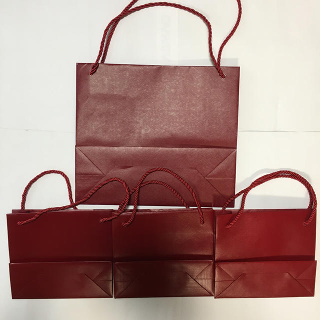 Cartier(カルティエ)のカルティエCartier 紙袋ショッパーブランド　大小 レディースのバッグ(ショップ袋)の商品写真