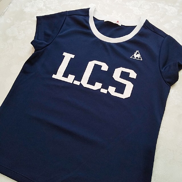 le coq sportif(ルコックスポルティフ)のルコック 半袖 ガールズ Tシャツ 120サイズ キッズ/ベビー/マタニティのキッズ服女の子用(90cm~)(Tシャツ/カットソー)の商品写真