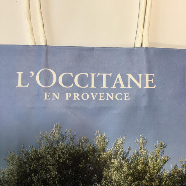 L'OCCITANE(ロクシタン)のロクシタン　紙袋ショッパー2つ レディースのバッグ(ショップ袋)の商品写真