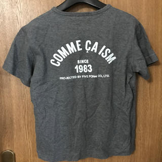 コムサイズム(COMME CA ISM)のCOMME CA ISM  半袖Tシャツ  150A  杢グレー(Tシャツ/カットソー)