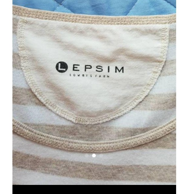 LEPSIM(レプシィム)のレプシム ボーダーTシャツ レディースのトップス(Tシャツ(半袖/袖なし))の商品写真