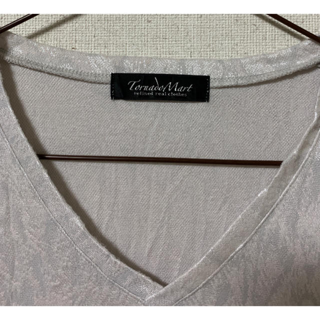 TORNADO MART(トルネードマート)のTORNADO MART トルネードマート　Vネック ロンT メンズのトップス(Tシャツ/カットソー(七分/長袖))の商品写真