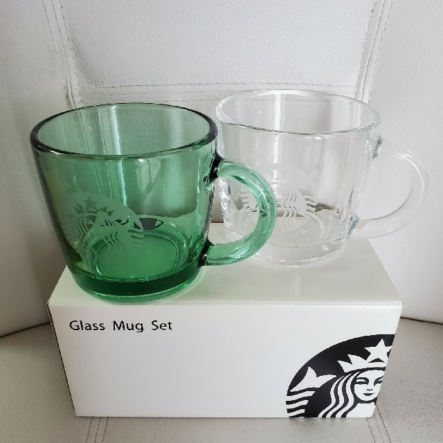 スタバ ガラス マグカップ ペア | フリマアプリ ラクマ