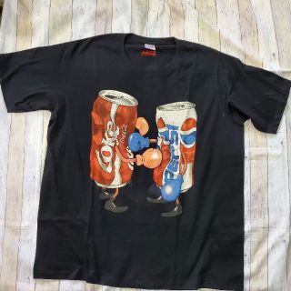 コカコーラ(コカ・コーラ)のコカ・コーラVSペプシ ファイティングTシャツ XXL(Tシャツ/カットソー(半袖/袖なし))