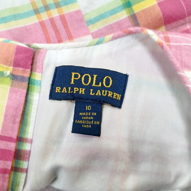 POLO RALPH LAUREN(ポロラルフローレン)の ☆ポロラルフローレン ☆　ワンピース キッズ/ベビー/マタニティのキッズ服女の子用(90cm~)(ワンピース)の商品写真