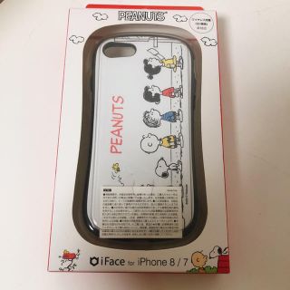 ピーナッツ(PEANUTS)の新品 正規品☆iface iPhone7.8専用 スヌーピー ピーナッツ(iPhoneケース)