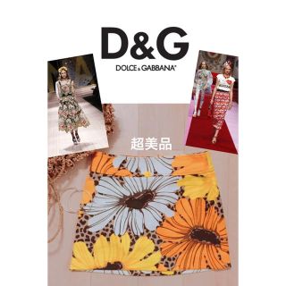 ドルチェアンドガッバーナ(DOLCE&GABBANA)のAAAランク♡入手困難レア品超美品！ドルチェ&ガッバーナ ビンテージスカート(ミニスカート)