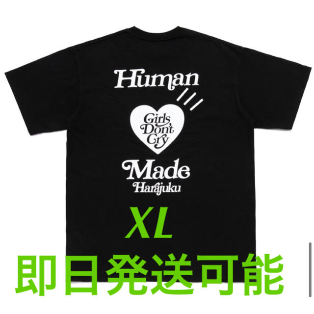 GDC(ジーディーシー)のT-SHIRT HARAJUKU GDC #2 BLACK 黒　XL メンズのトップス(Tシャツ/カットソー(半袖/袖なし))の商品写真