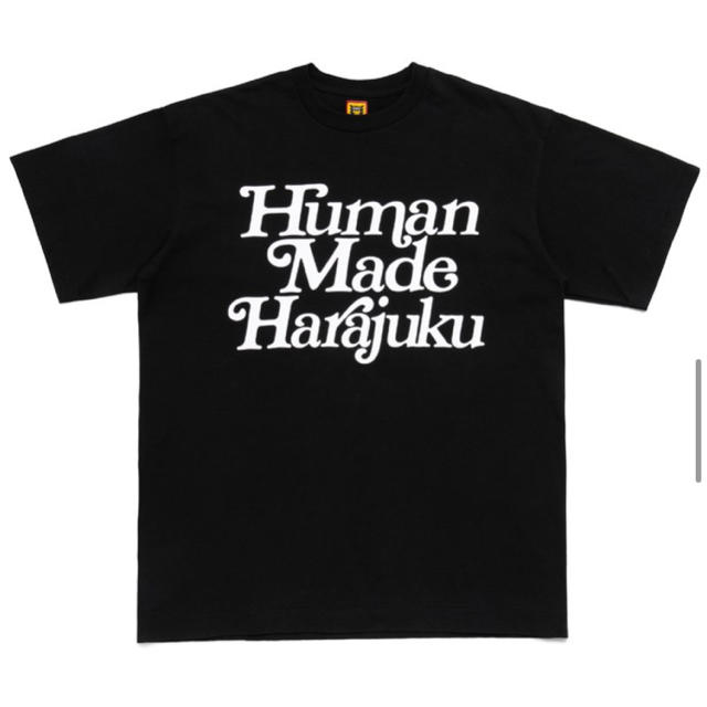 GDC(ジーディーシー)のT-SHIRT HARAJUKU GDC #2 BLACK 黒　XL メンズのトップス(Tシャツ/カットソー(半袖/袖なし))の商品写真