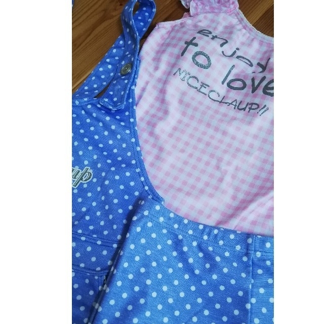 NICE CLAUP(ナイスクラップ)の水着　160サイズ　NICE CLAUP キッズ/ベビー/マタニティのキッズ服女の子用(90cm~)(水着)の商品写真