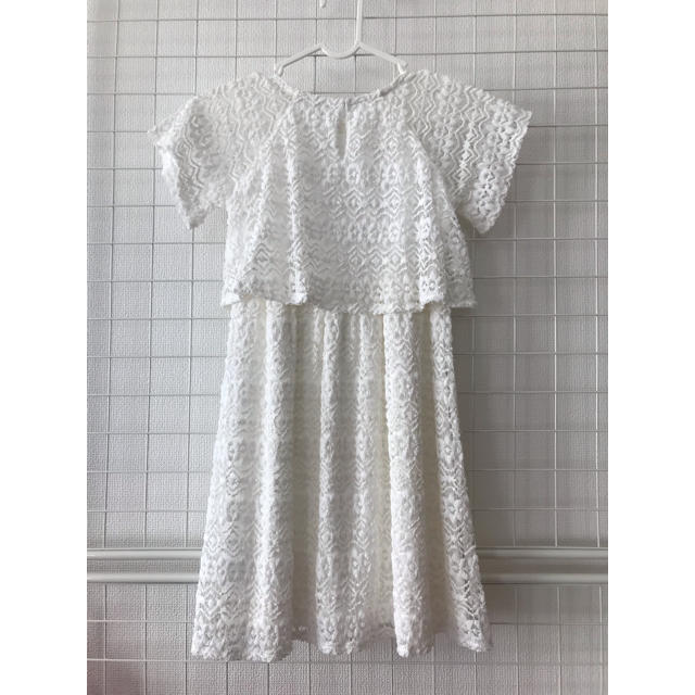 ZARA KIDS(ザラキッズ)の新品 タグ付き ZARA ガールズ レースワンピース 134cm キッズ/ベビー/マタニティのキッズ服女の子用(90cm~)(ワンピース)の商品写真