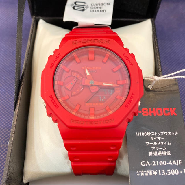 新品☆カシオ G-SHOCK GA-2100-4AJF【国内正規品】