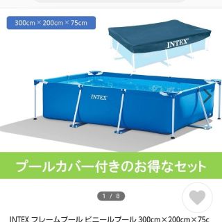 インデックス(INDEX)のINTEX(インテックス) プール レクタングラフレームプール コストコ(マリン/スイミング)