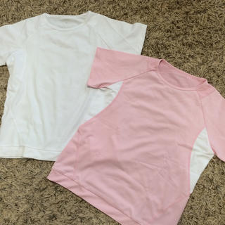 トレーニングシャツ♡2枚セット(Tシャツ(半袖/袖なし))