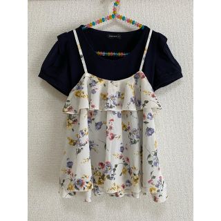 シマムラ(しまむら)のカットソーキャミソールセット(Tシャツ(半袖/袖なし))