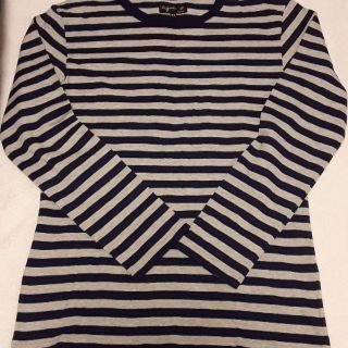 アニエスベー(agnes b.)の【未使用・美品⭐】アニエスb.ボーダー長袖カットソーレディースsize1(Tシャツ(長袖/七分))