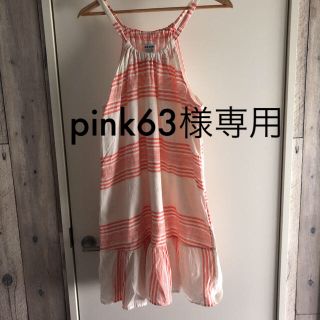 オールドネイビー(Old Navy)の【pink63様専用】【OLD NAVY】チュニック（綿45%,麻55%）裏地付(チュニック)