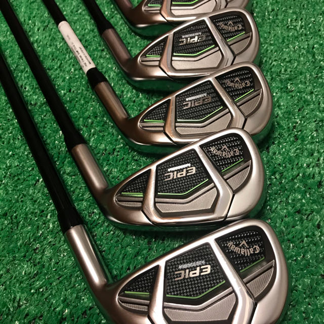 魅力的な Callaway Golf - callaway エピック スターアイアンR 5本