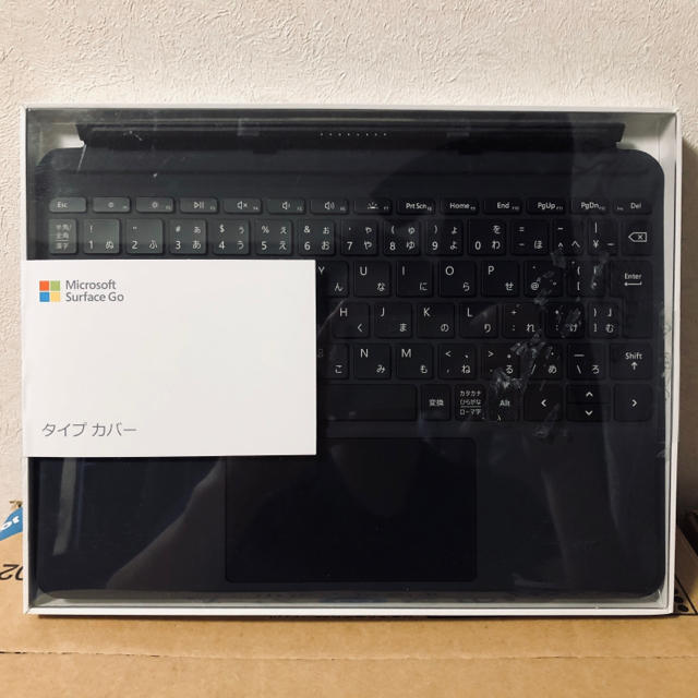 Microsoft(マイクロソフト)のSurface Go/Go2用タイプカバー ブラック スマホ/家電/カメラのPC/タブレット(ノートPC)の商品写真