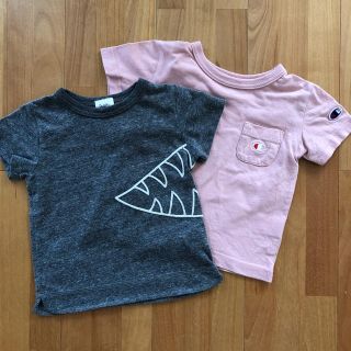 チャンピオン(Champion)のTシャツ2枚セット　100サイズ(Tシャツ/カットソー)