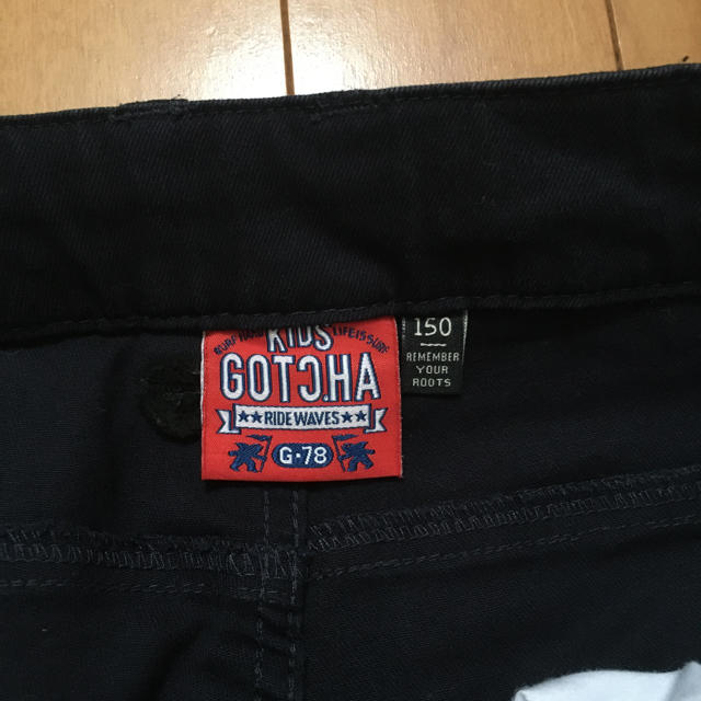 GOTCHA(ガッチャ)のガッチャ　ネイビーパンツ　　150 キッズ/ベビー/マタニティのキッズ服男の子用(90cm~)(パンツ/スパッツ)の商品写真