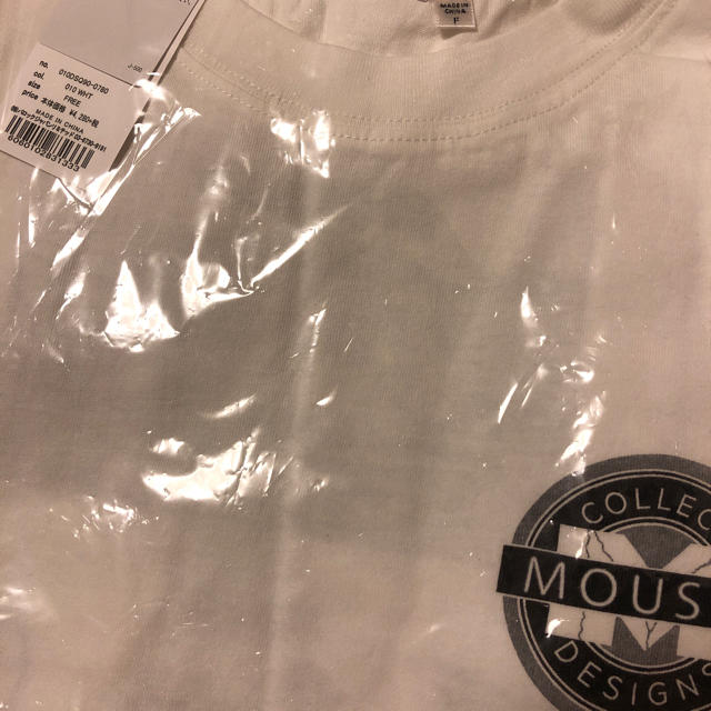 moussy(マウジー)のMOUSSY20th記念♡ ALL STAR MOUSSY TSJ♡新品白黒 レディースのトップス(Tシャツ(半袖/袖なし))の商品写真