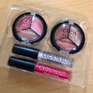 セシルマクビー(CECIL McBEE)のCECIL McBEE コスメ４点セット【おまけ付き】(コフレ/メイクアップセット)